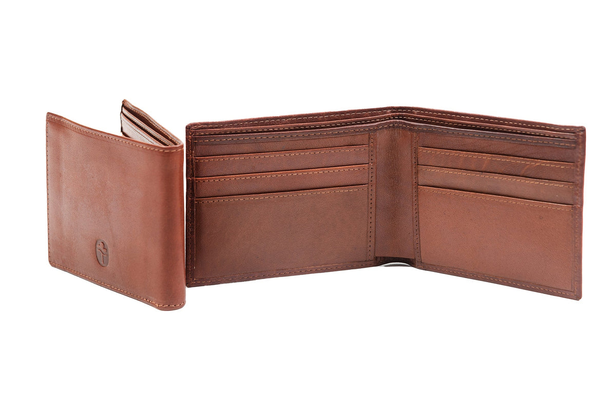 Men’s Slim Leather Bifold Wallet