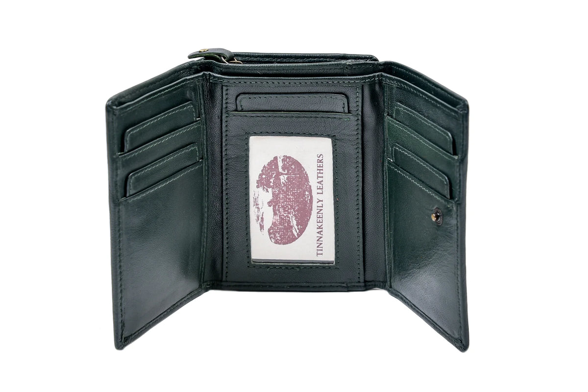Heritage Shamrock Leather Purse